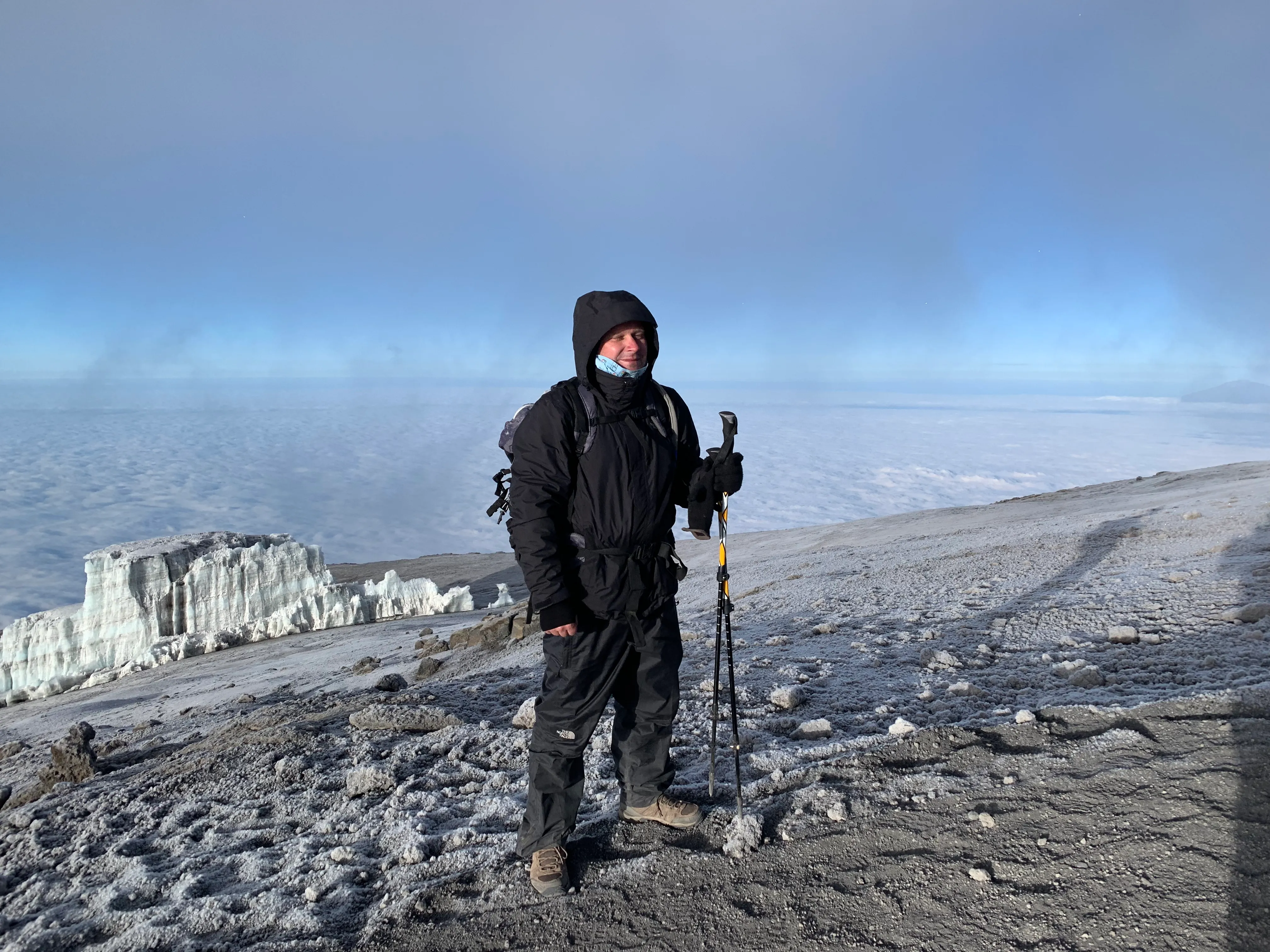 Kilimanjaro glaciers